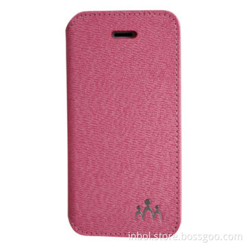 Leather Case for iPhone 5, Made of High-quality PU Leather, with Card Holder